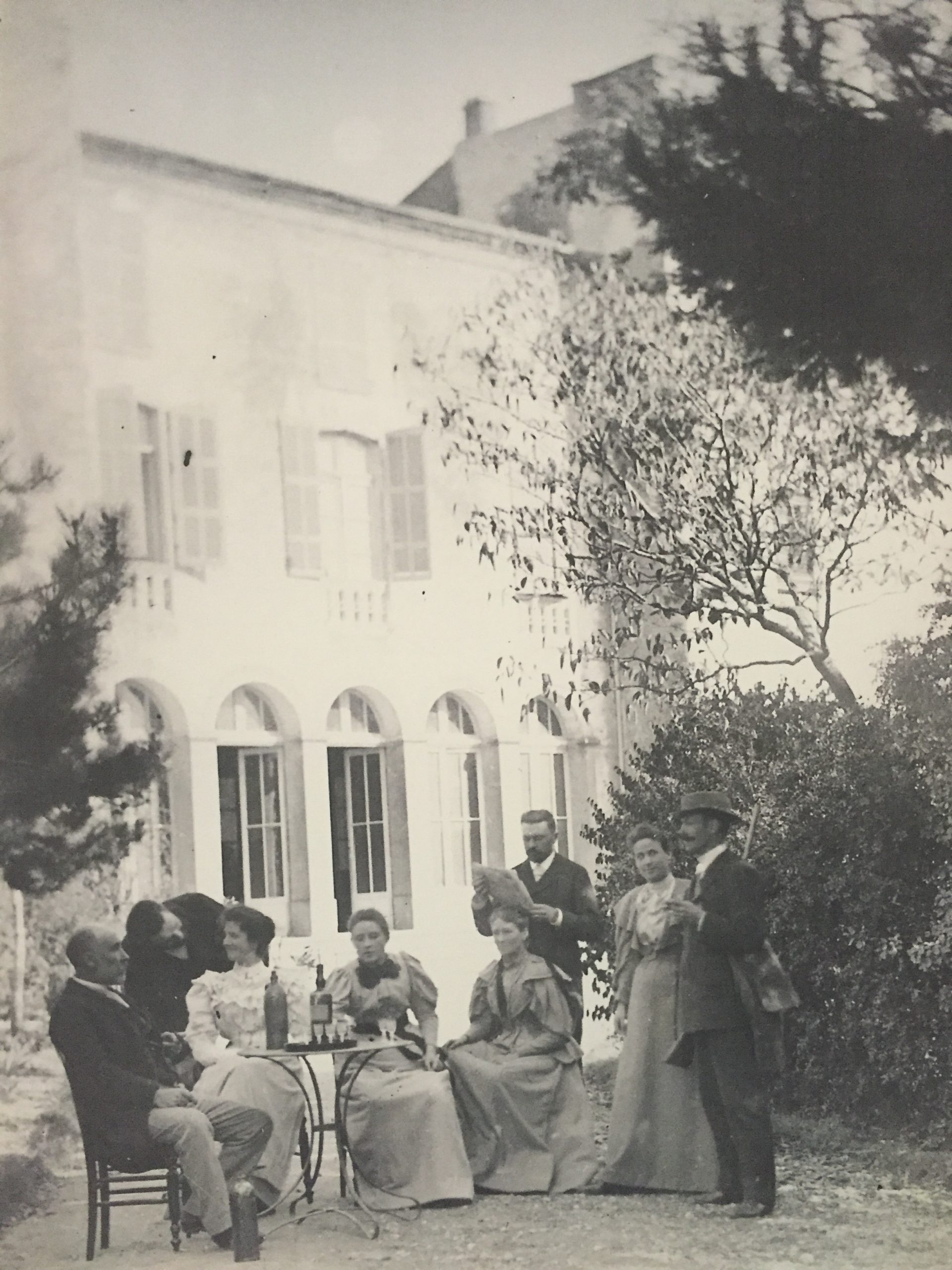 Portrait de famille - Famille Guilhem 1902