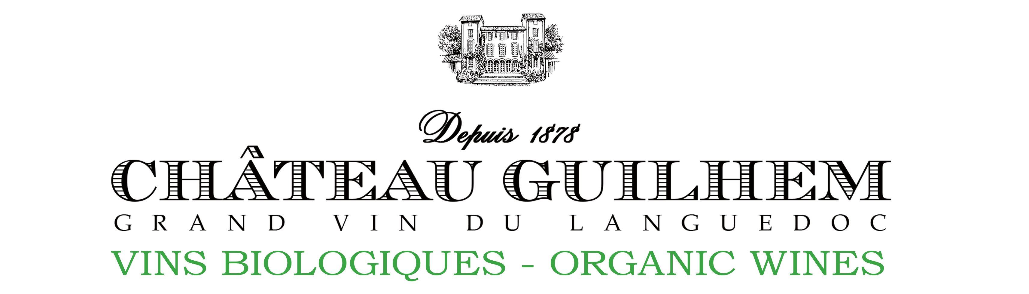 Logo Château Guilhem - Vins du Languedoc - Vins biologiques